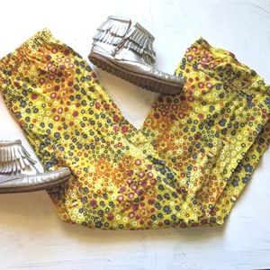 Vintage handmade Floral pants